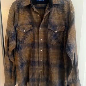 Pendleton Black Wool Shirt